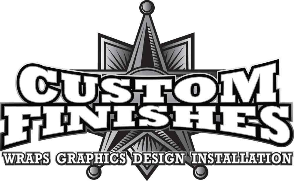 Custom Finishes Wraps logo